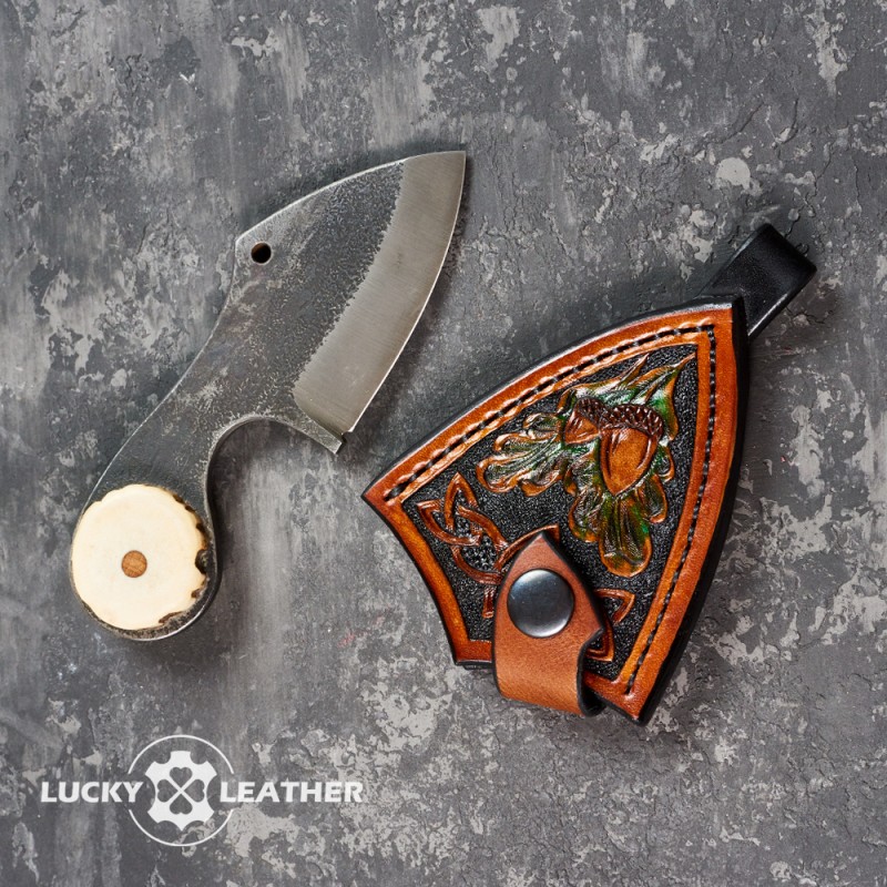 Комплект ніж і чохол Beaver Pecker