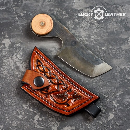 Knife and scabbard set Beaver Tanto